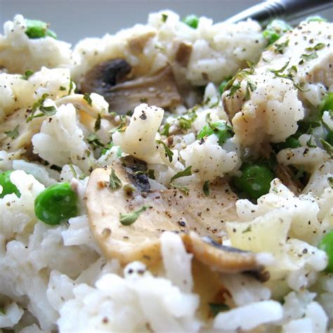 Mushrooms And Peas Rice Recipe Allrecipes