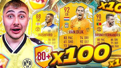 I Opened 100x 80+ Packs And Got... - YouTube