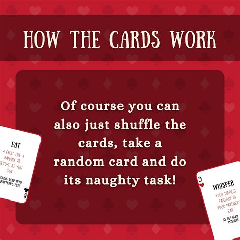 Spicy Couple Card Game Sex Game Classic Cards With Super Naughty Exercises Couple Game
