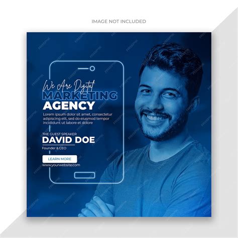 Premium Psd Digital Marketing Agency And Corporate Social Media Post