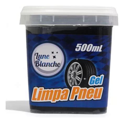 Limpa Pneu Magico Pneu Pretinho Gel Alto Brilho