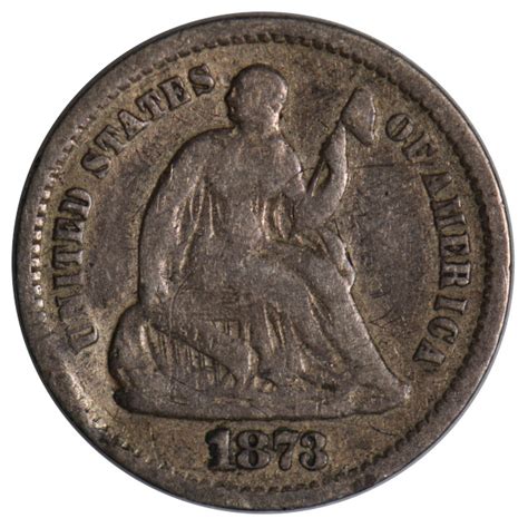 1873-S Liberty Seated Half Dime, Fine • Liberty Coin