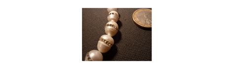 Colliers Perles Ovales Colliers Collier En Perle D Eau Douce Collier En