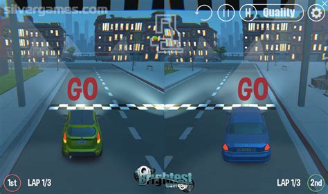 3D Night City: 2 Player Racing - Play Online on SilverGames 🕹️