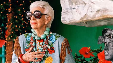 Iris Apfel Fashion Icon Known For Her Eye Catching Style Passes Away