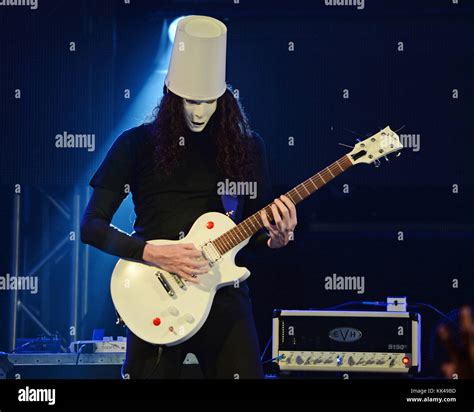 Brian patrick carroll aka buckethead performs at the culture room hi ...