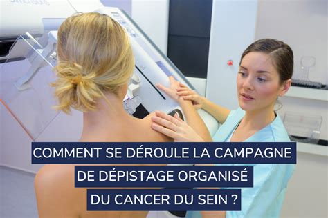 Comment se déroule la campagne de dépistage organisé du cancer du sein