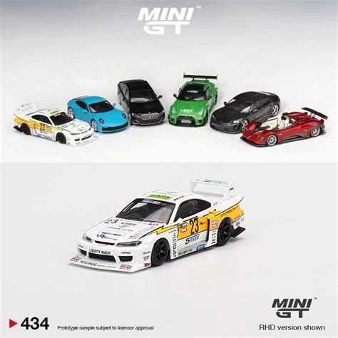 MINI GT 1 64 Modelo De Carro Nissan S15 SILVIA 23 2021 LB Super