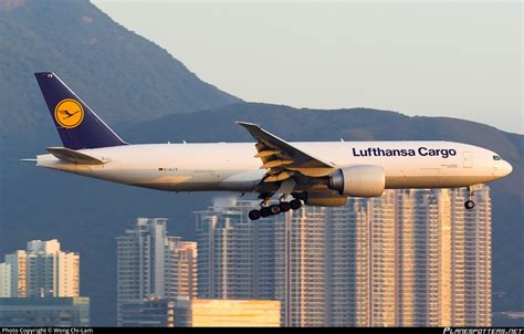 D ALFB Lufthansa Cargo Boeing 777 FBT Photo By Wong Chi Lam ID