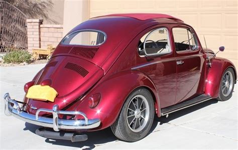 Volkswagen Beetle Classic Sliding Roof 1957 Burgundy For Sale 1957