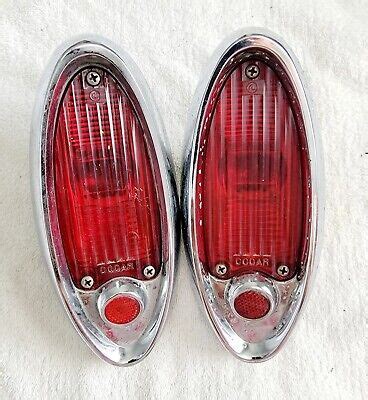 1953 Dodge Tail Lights Assemblies Housing Lamp Used Genuine Mopar 2 EBay