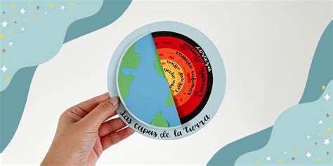 Maqueta De Las Partes Internas Y Externas De La Tierra