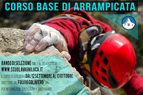 CORSO ARRAMPICATA LIBERA AL1 Sezione di Città di Castello Sezione