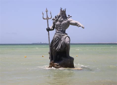 ¿cuánto Costó La Estatua De Poseidón En Progreso Y Quién La Pagó Diario De Yucatán