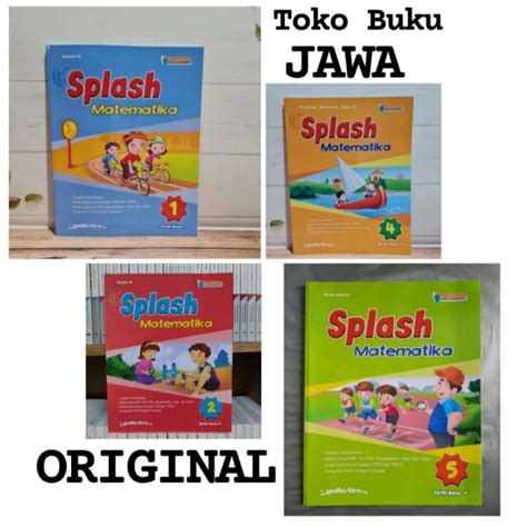 Jual PROMO ORIGINAL Buku SPLASH Matematika Kelas 1 2 4 5 SD MI