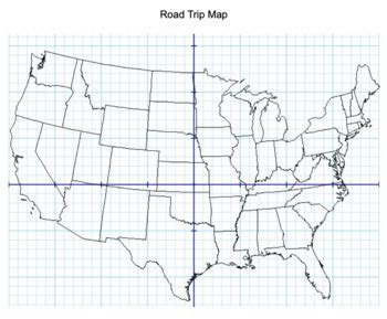 Road Trip Project Distance Midpoint By Dive Into Teaching TPT