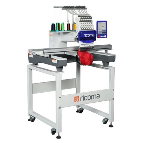 Semi Automatic Ricoma Single Head Embroidery Machines Worktable Size