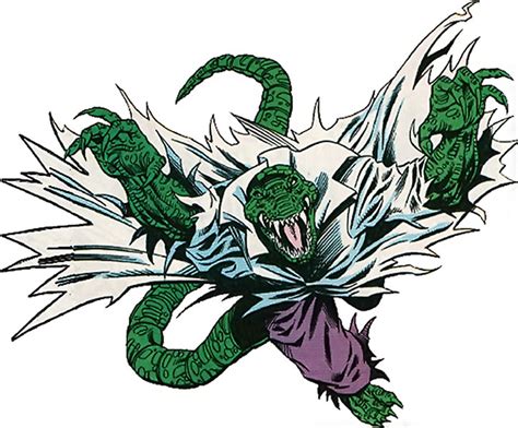 Lizard - Marvel Comics - Spider-Man enemy - Curt Connors - Profile ...