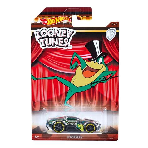 Coche Hot Wheels Mattel Looney Tunes Michigan J Frog Plateado Walmart en línea