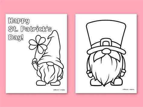 St Patrick S Day Coloring Pages Cobberson Co