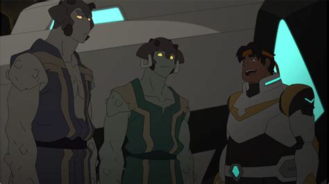 Hunk Introduces Himself To Shay And Her Brother Rax From Voltron Legendary Defender Hunk