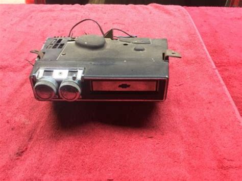 1969 Chevy Camaro Chevelle Impala SS OEM Delco 8 Track Radio Player