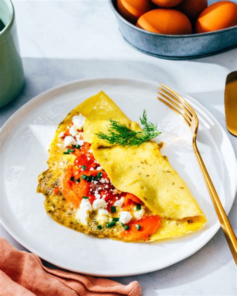 Smoked Salmon Omelette A Couple Cooks