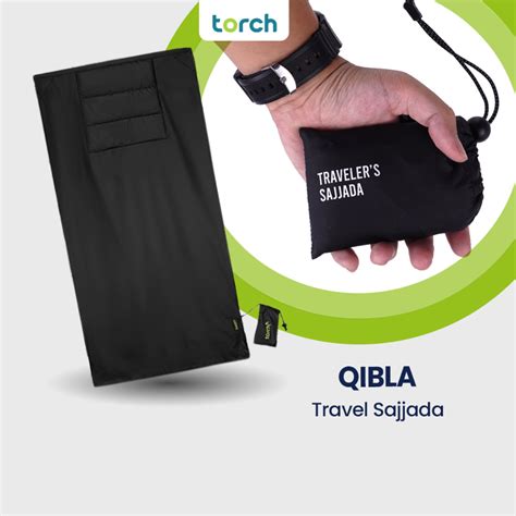 Jual Torch Qibla Sajadah Lipat Saku Polos Sejadah Travelling Souvenir