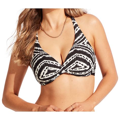 Seafolly Zanzibar Wrap Front F Cup Bra Bikini Top Damen Online Kaufen