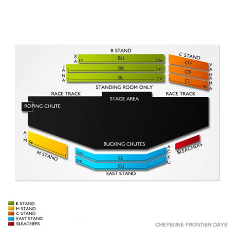 Cheyenne Frontier Days Seating Chart Vivid Seats