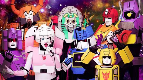 Meet The Cybertronic Spree, A Transformers Costumed Rock Band