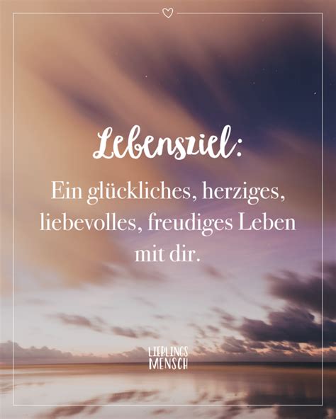 Spruch Lebensziel Freudiges Leben VISUAL STATEMENTS