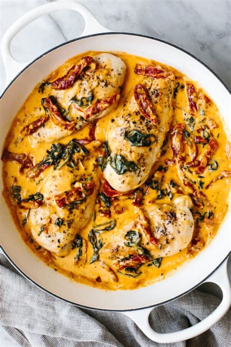 Creamy Tuscan Chicken Downshiftology