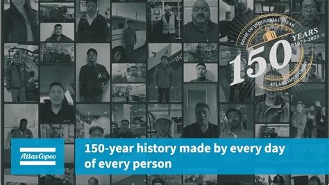 Atlas Copco Service 150 Year History Made By Every Day Of Every