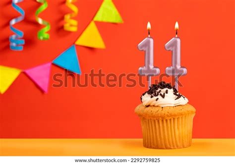 Number 11 Candle Birthday Cake On Stock Photo 2292759825 | Shutterstock