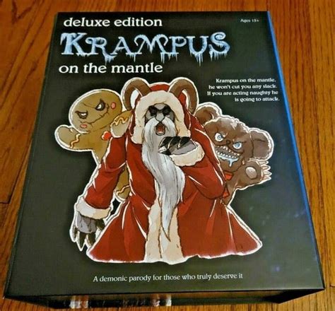 Krampus On The Mantle Deluxe Edition Elf On The Shelf Brand New Horror