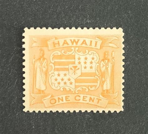 Hawaii 1894 Wappen 1c Ungestempelt Kaufen Auf Ricardo