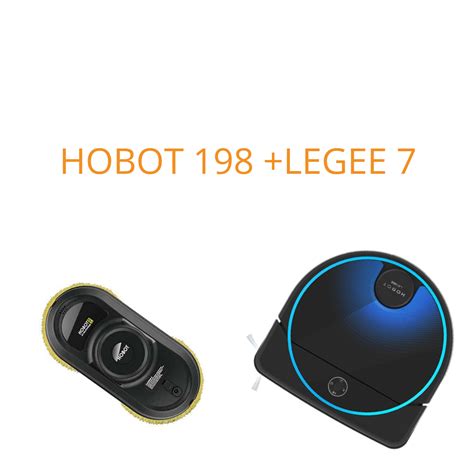 Hobot Legee 7 + Hobot 198 промо оферта - Робополис - роботи за дома и ...
