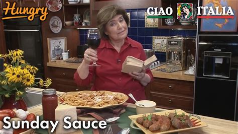 Sunday Sauce Ciao Italia With Mary Ann Esposito YouTube