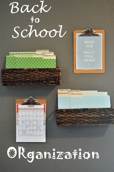 15 Back To School Organization Ideas Tatertots And Jello