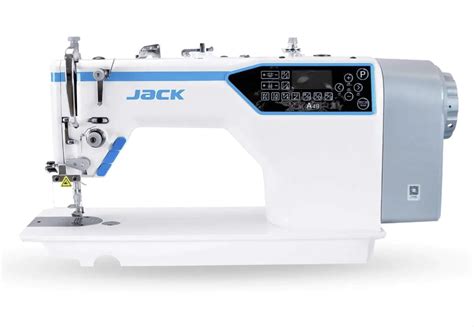 JackA4B Maquina De Coser Industrial De Pespunte Recto Cortahilos