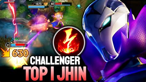 WILD RIFT JHIN TOP 1 JHIN GAMEPLAY CHALLENGER RANKED YouTube