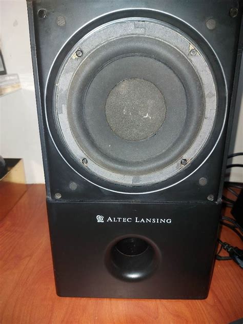 Altec Lansing Vs Channel Stereo Computer Speakers W Black