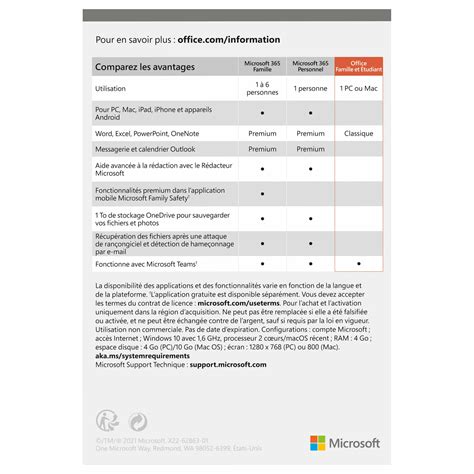 Microsoft Office Famille Et Etudiant