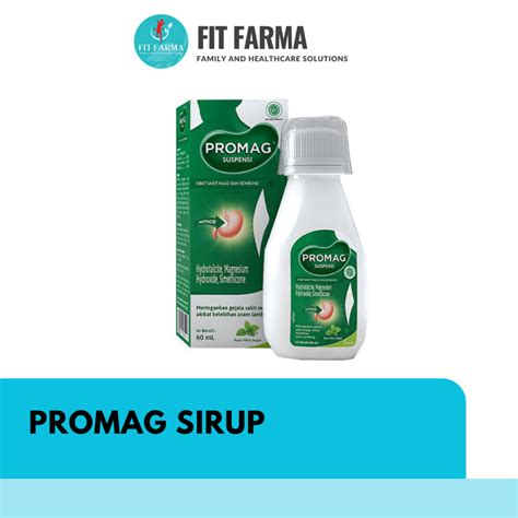 Jual Promag Cair Sirup Suspensi Obat Maag Dan Kembung Kemasan Botol