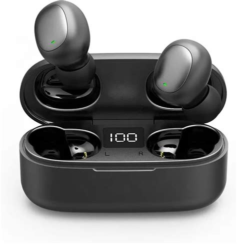 Vehop Airbuds True Wireless Earbuds Tws Earbuds With Low Latency 13mm Driver Immersive Sound