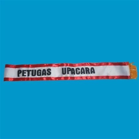 Jual Selendang Selempang Petugas Upacara Paskibra Satin Super Di Seller