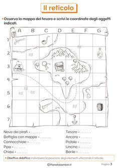 Il Reticolo Geografico Schede Didattiche Per La Scuola Primaria