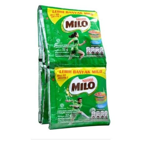 Jual Milo Active Go 22gr Isi 11sachet Shopee Indonesia