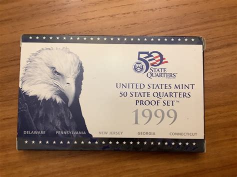 S Us Mint State Quarters Proof Set W Coa And Ogp Ebay